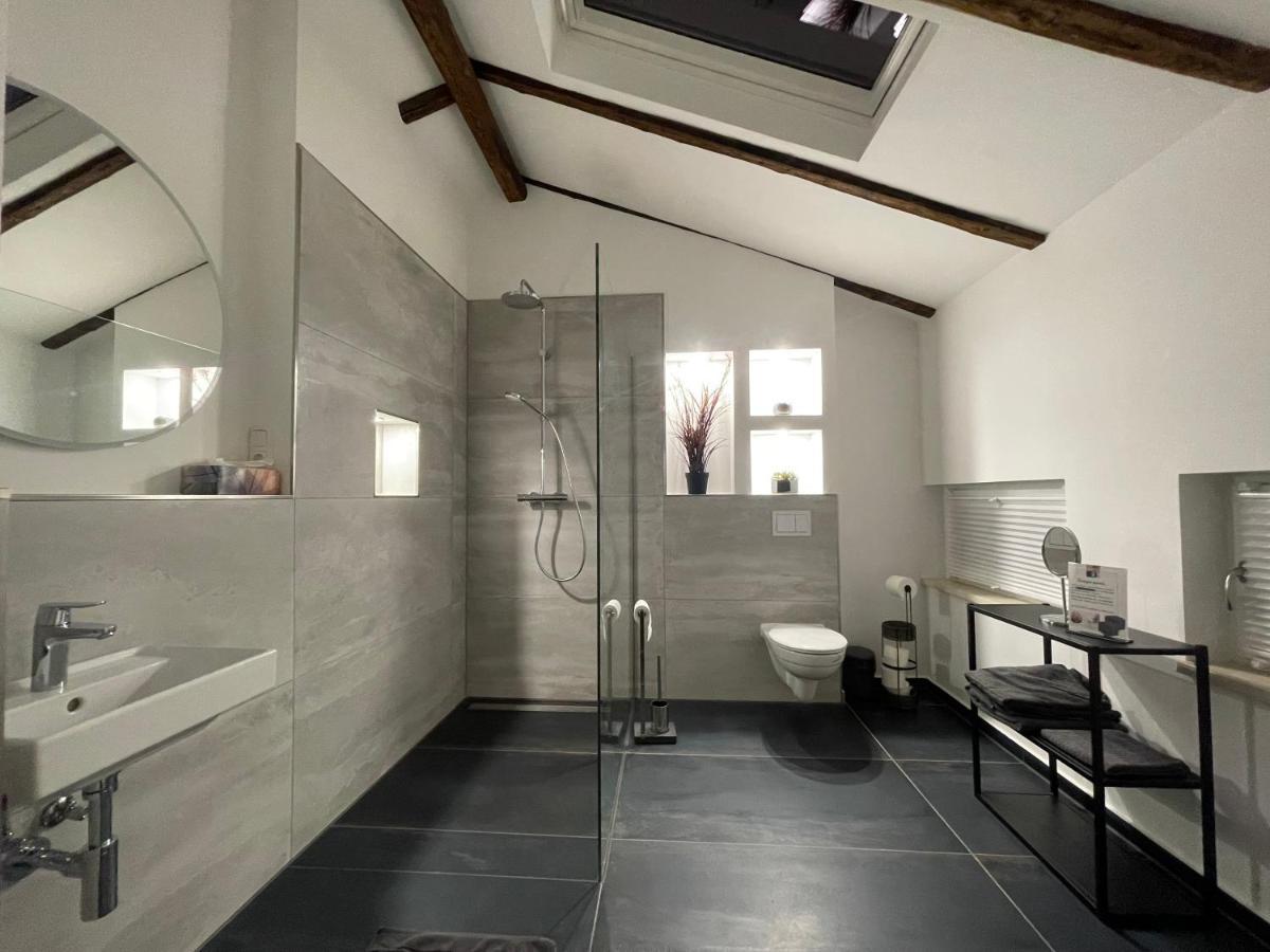 Appartamento Gleis 13 - The Loft Im Ehemaligen Lokschuppen Bückeburg Esterno foto