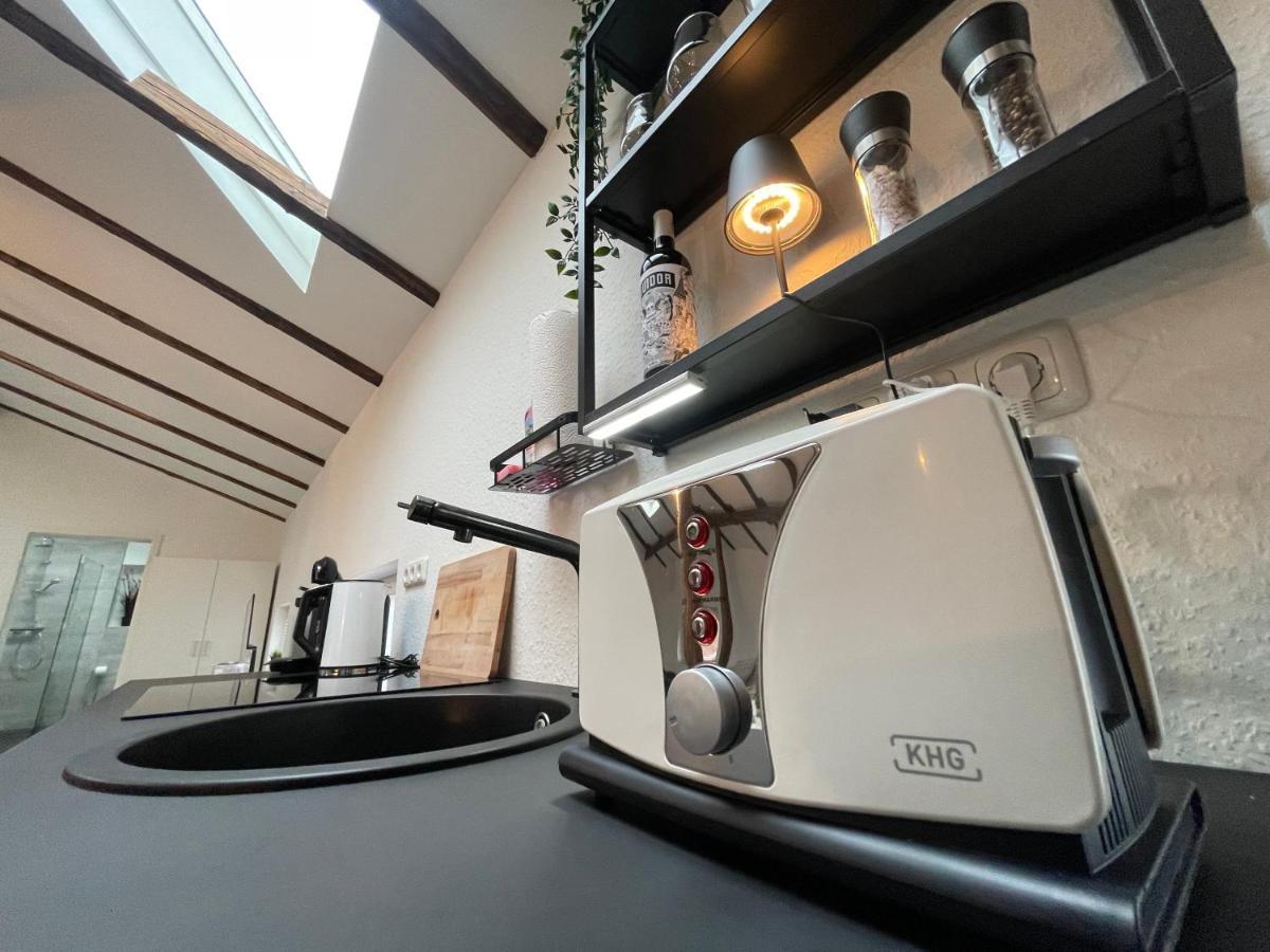 Appartamento Gleis 13 - The Loft Im Ehemaligen Lokschuppen Bückeburg Esterno foto