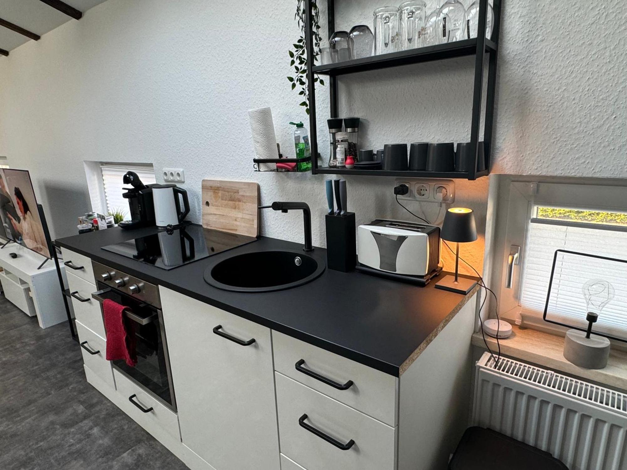 Appartamento Gleis 13 - The Loft Im Ehemaligen Lokschuppen Bückeburg Esterno foto