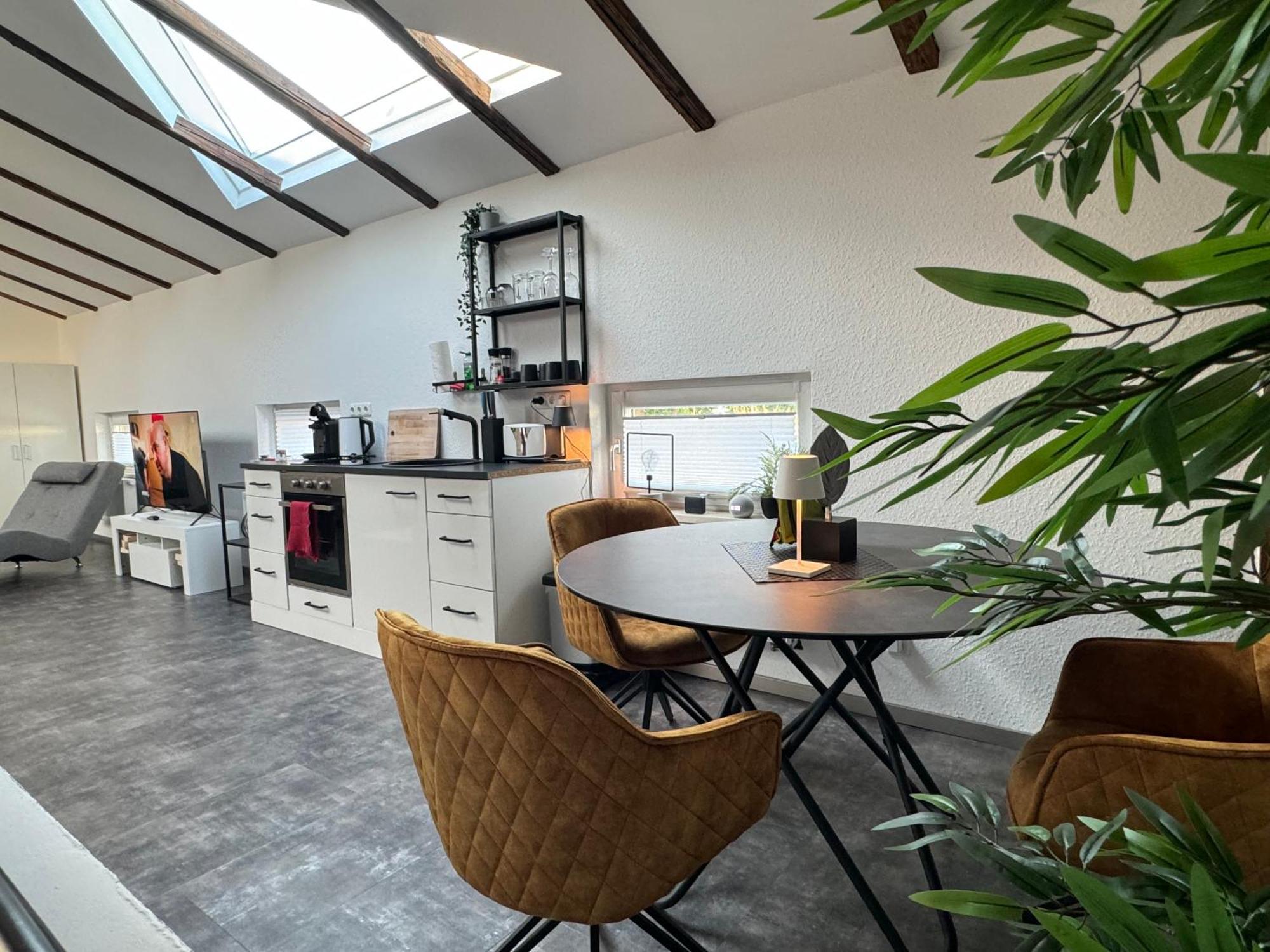 Appartamento Gleis 13 - The Loft Im Ehemaligen Lokschuppen Bückeburg Esterno foto