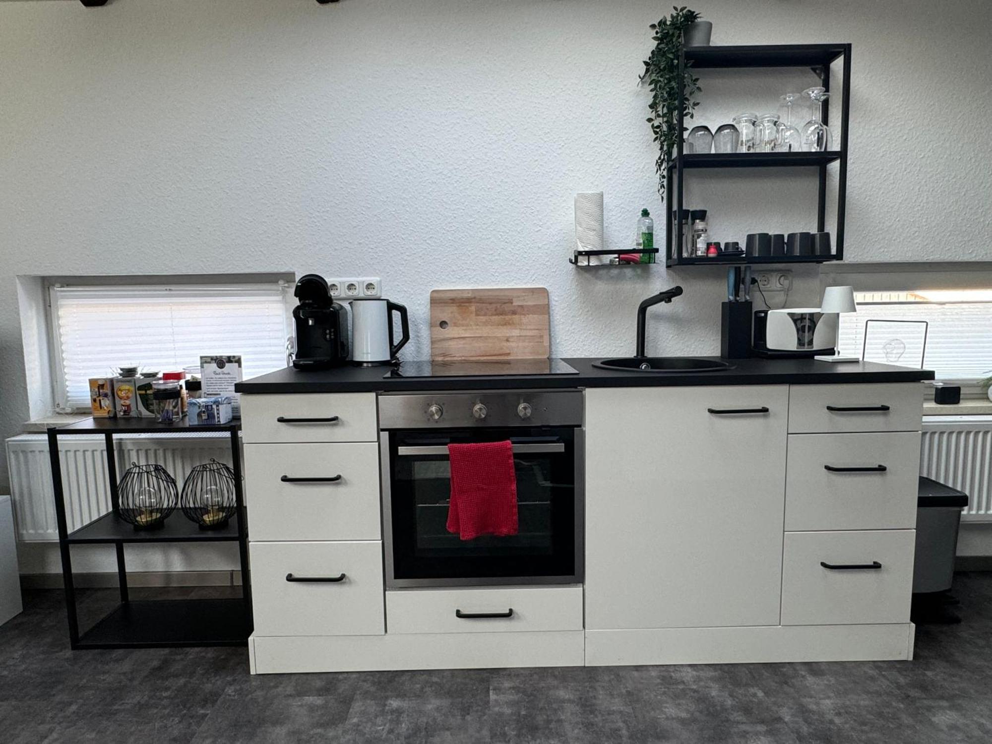 Appartamento Gleis 13 - The Loft Im Ehemaligen Lokschuppen Bückeburg Esterno foto
